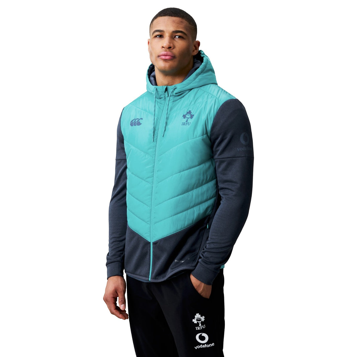 Canterbury IRE Hybrid Padded Jacket Blue