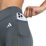 adidas Womens OPT POW Tights 7 8  Green