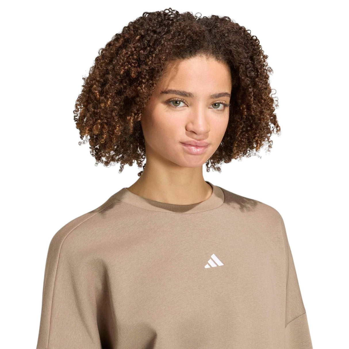 adidas Womens SL FC Sweater Brown