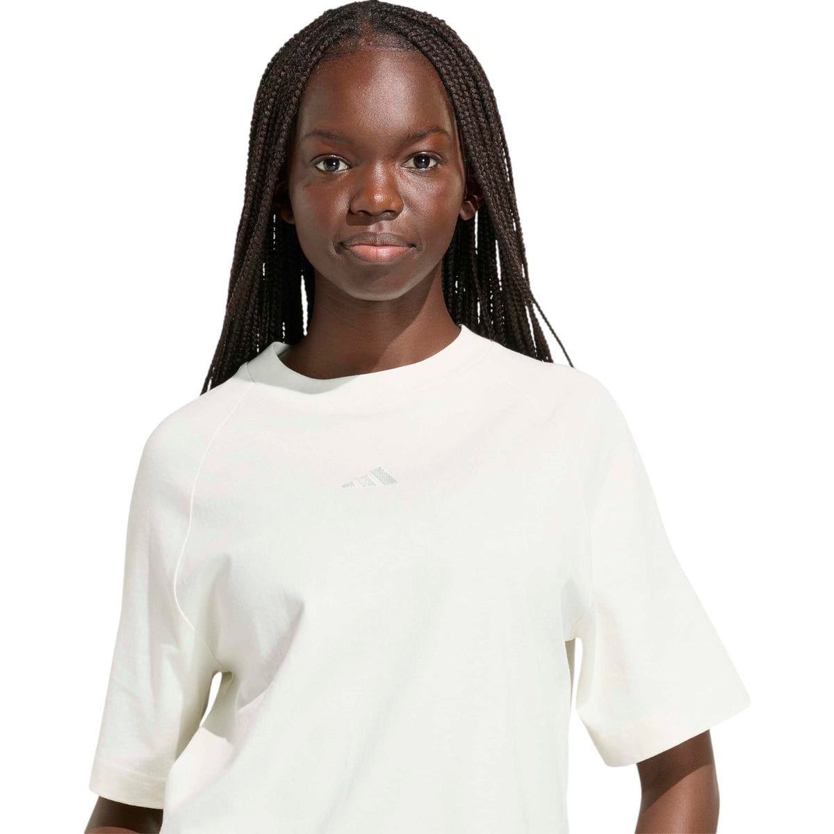 adidas Womens AK SL Tee White