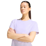 adidas Womens PWR ESS R Tee Purple