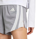 adidas Womens ADIZERO A Shorts Grey
