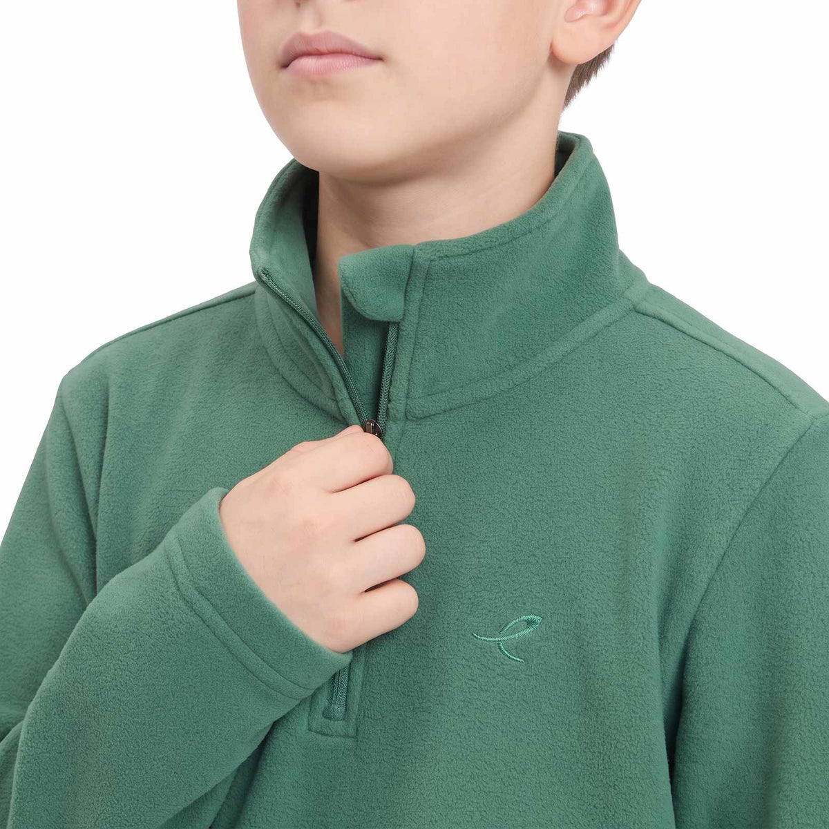Energetics Amos Kids Fleece Half-Zip Midlayer Top