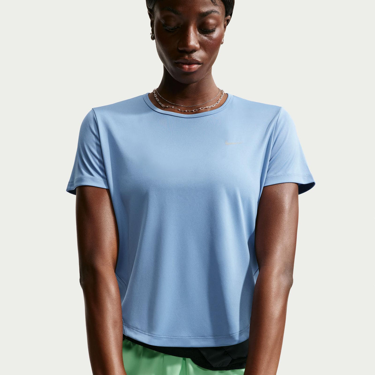 Nike W Tempo DF SS Tee Blue