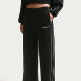 Nike W STDO FLC MW MR SCALLOP Pants Blk