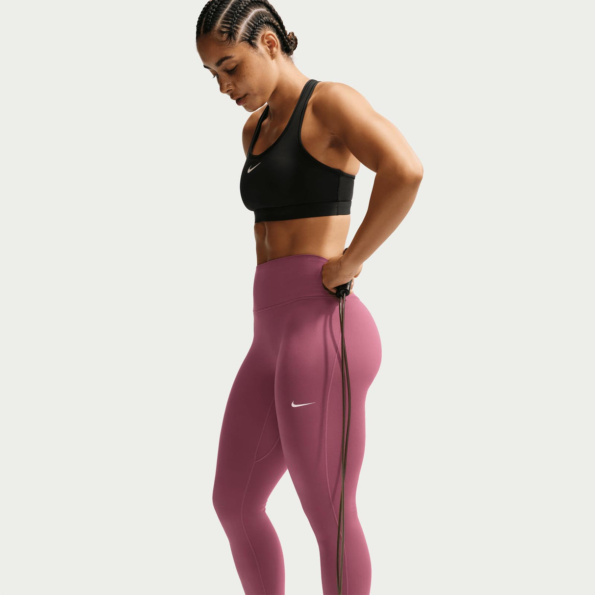 Nike W DF One HR Tights Useam Pink