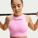 Nike W NP DF Sculpt HN PAD LL Bra M Pink
