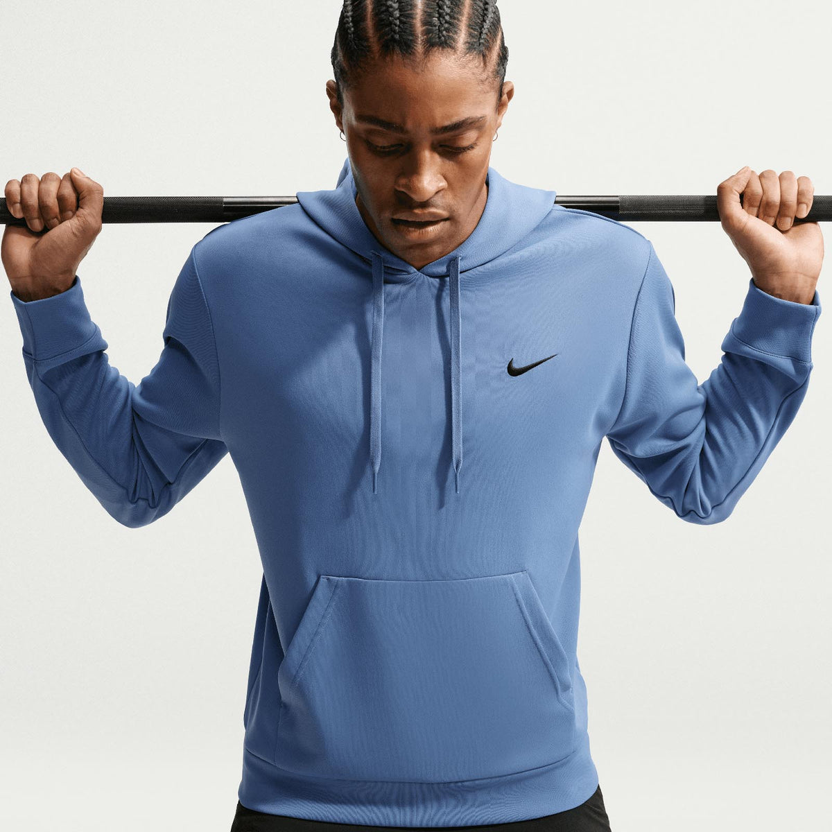 Nike Mens DF UV Flex Flc Hoody Blue