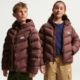 Nike K NSW TF ADP Puffer Jacket Maroon