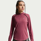 Nike Tempo Girls Dri-FIT Long-Sleeve Half-Zip Top