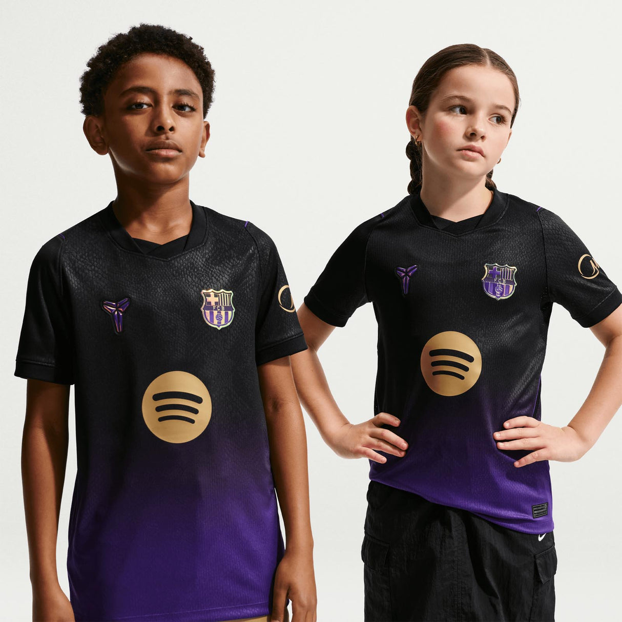 Nike X Kobe FCB 26 Kids Away Jersey Purp