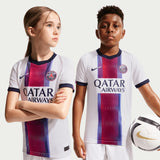 Nike PSG 26 Kids Away Jersey White
