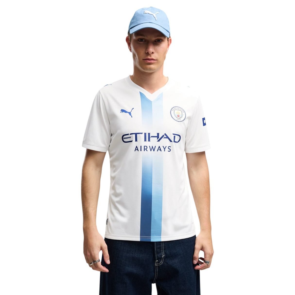 Puma MCFC 26 Third Jersey White