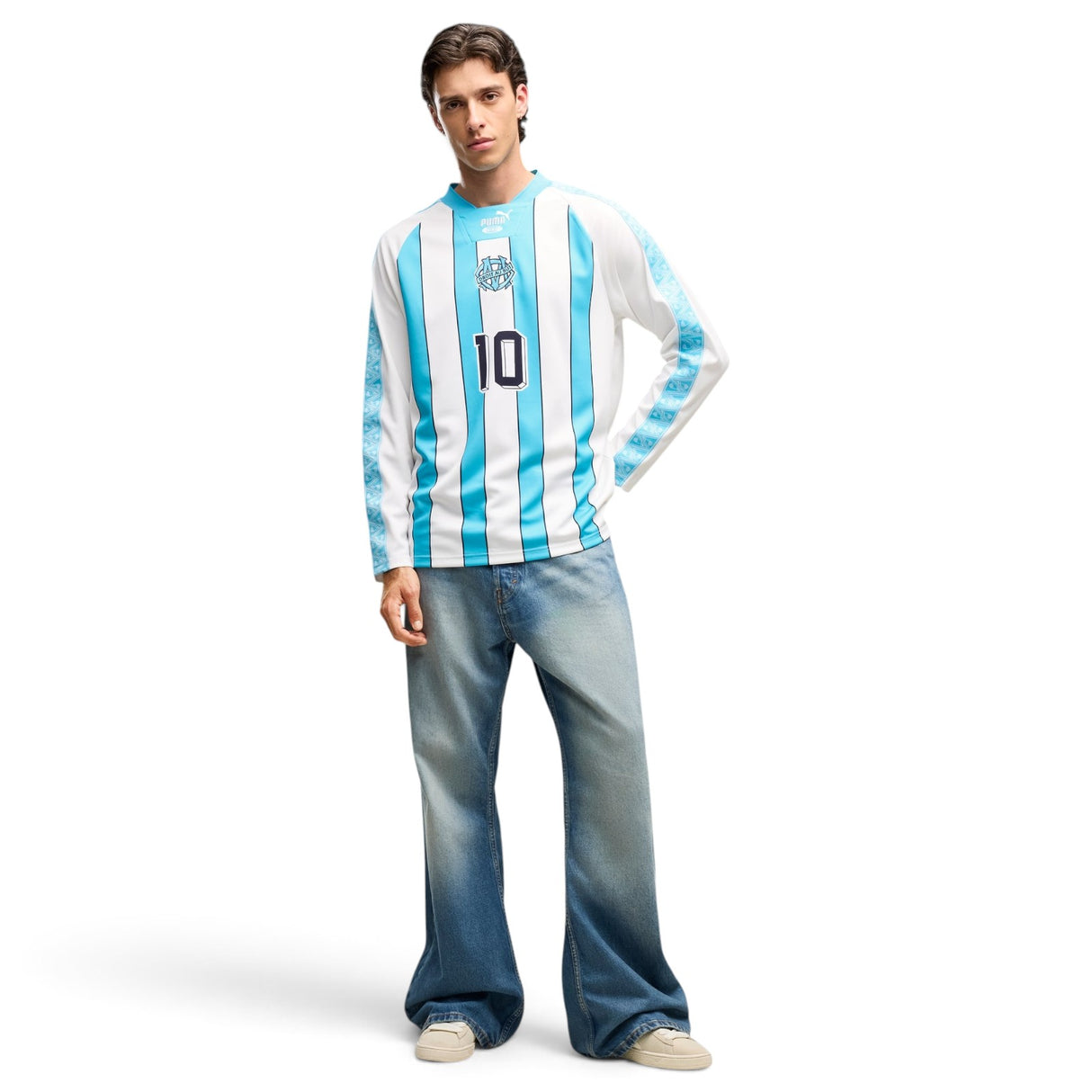 Puma Olympique de Marseille King Mens Long-Sleeve Jersey
