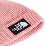 TNF Kids Logo Box Cuffed Beanie Pink