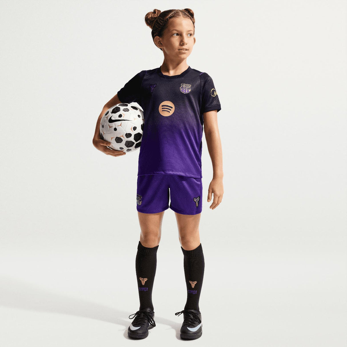 Nike X Kobe FCB 26 Kids Away Kit Purple