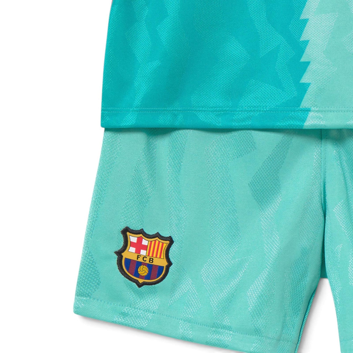 Nike FCB 26 Kids Third Kit Green