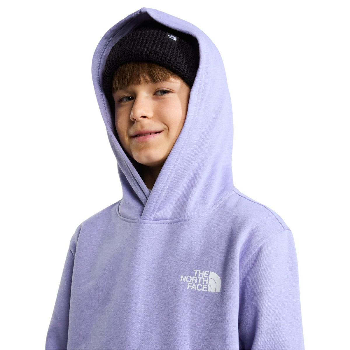 TNF Teen Evolution Box NSE Hoodie Purple