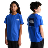 TNF Teen Evolution Box NSE SS Tee Blue