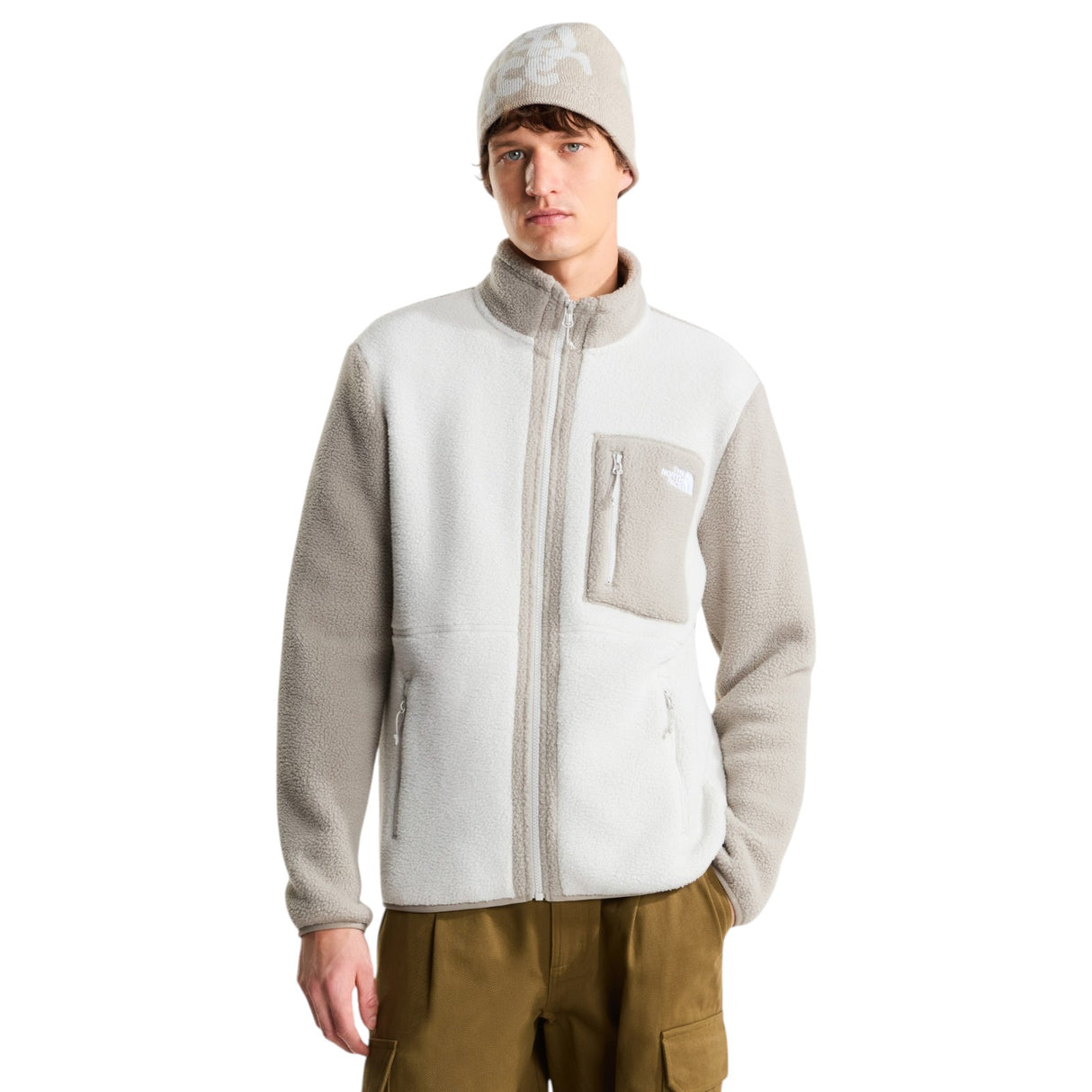 TNF Mens Yumiori Full Zip Cream