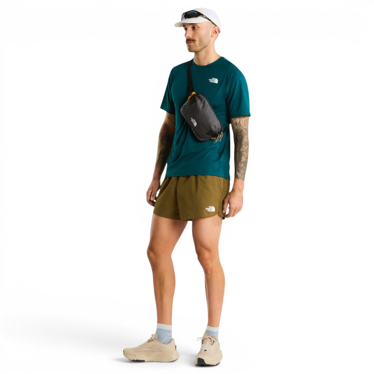 TNF Mens 24/7 SS Tee Green