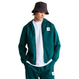 TNF Mens Box Half Dome Hoodie Green