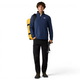 TNF Mens Glacier Flc QZ Jacket Navy