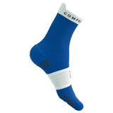 Compressport Pro Racing V4.0 Run High Socks - Blue / White