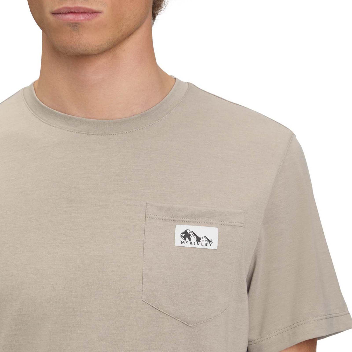 MCKINLEY M Eelis T-Shirt SS Brown