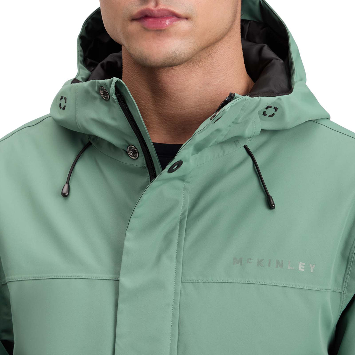 McKinley Erwan Mens Padded Hooded Snowboarding Jacket