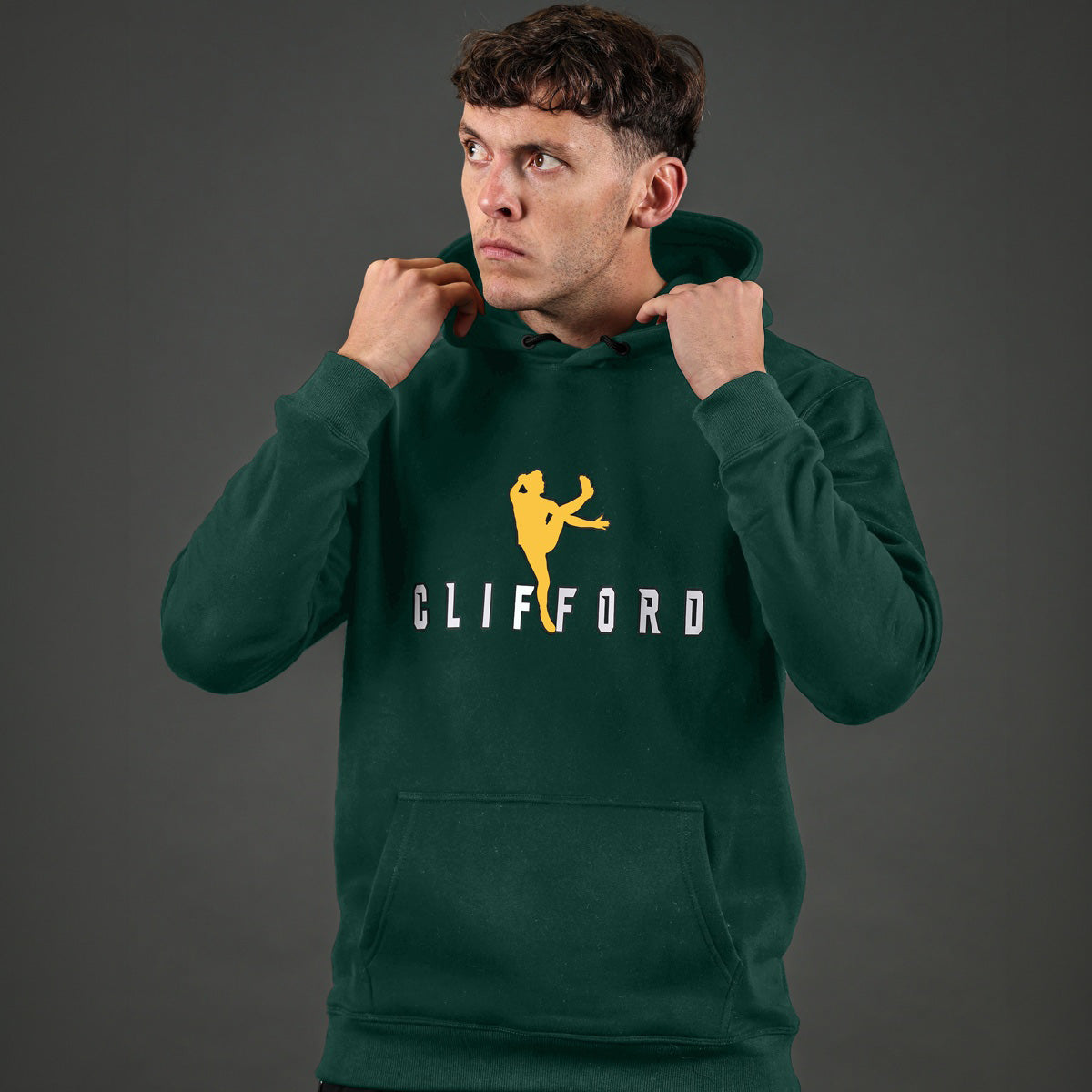 McKeever Clifford Mens Hoodie - Green