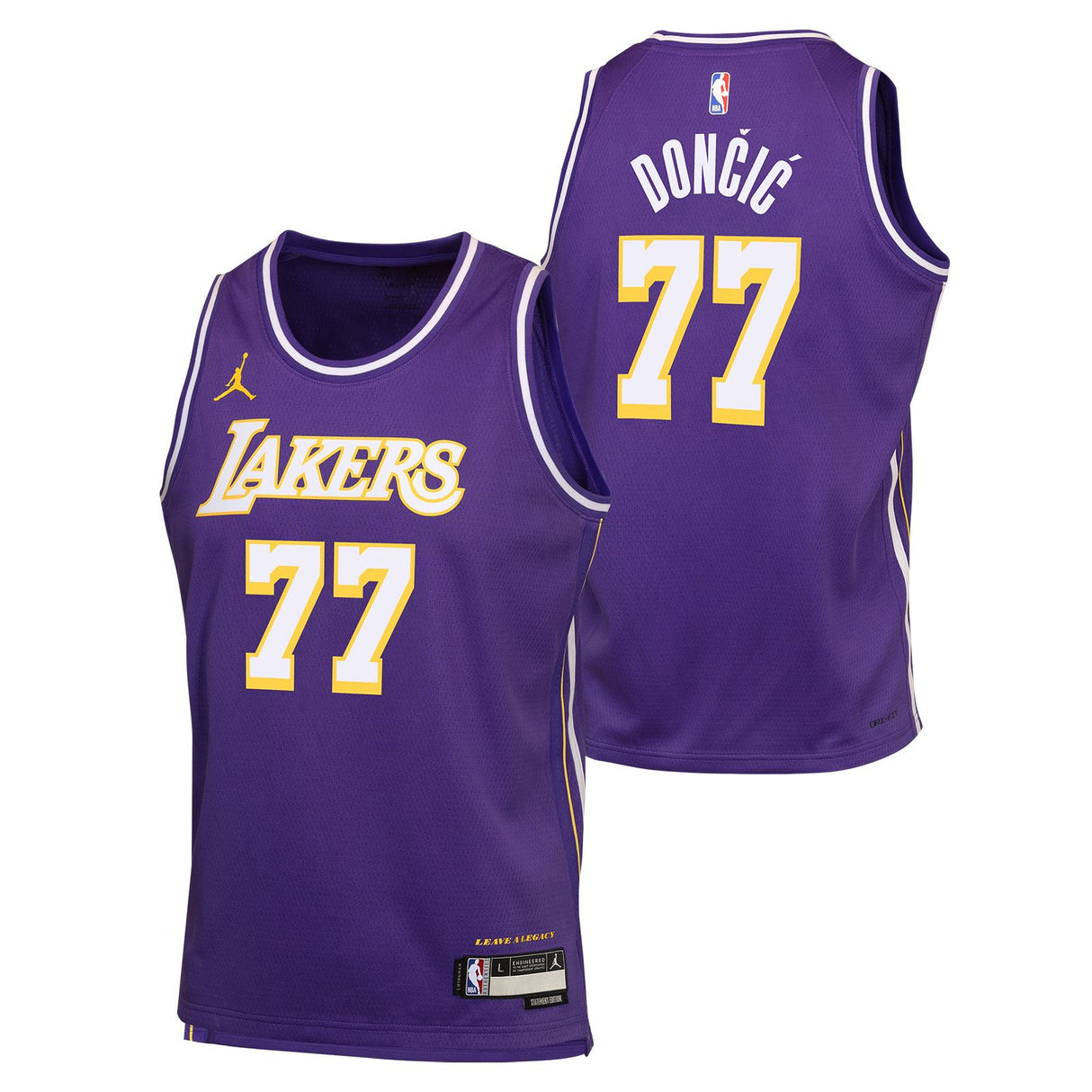 Nike Lakers Doncic 77 K Statement Jsy Pr