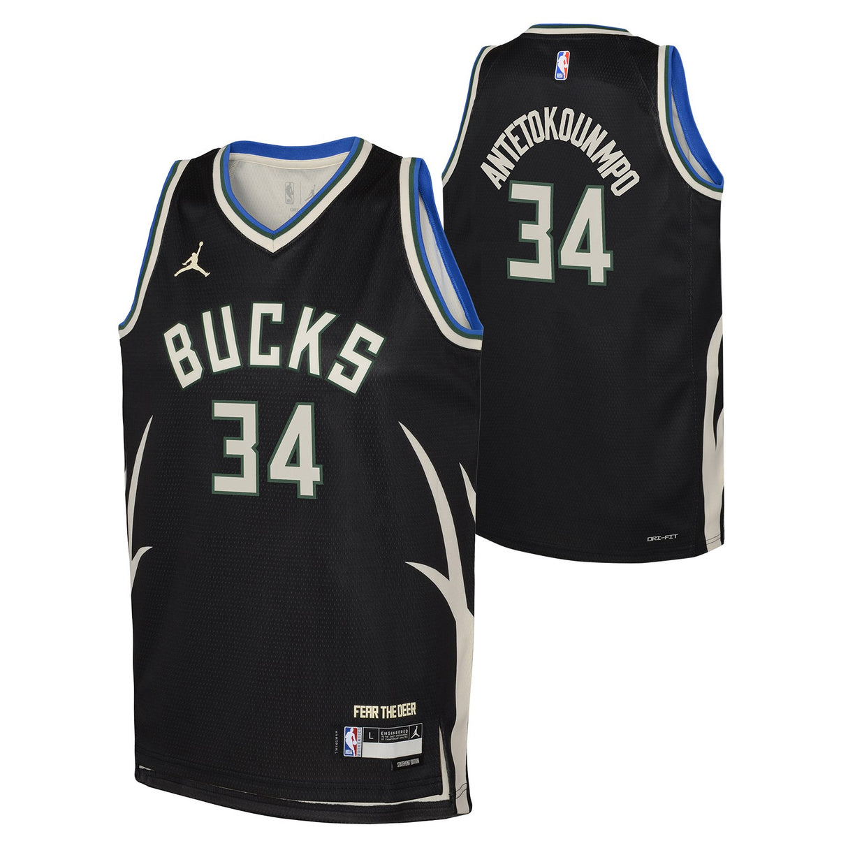 Nike Bucks Giannis 34 K Statement Jsy B