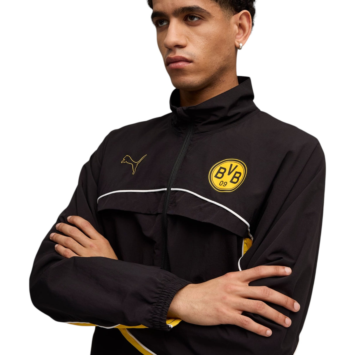Puma BVB FtblStatement Jacket Black