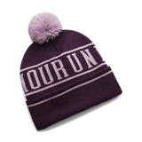 UA Halftime Pom Beanie Purple