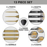 Target Bolide Envy 02 90% Tungsten 24G Steel Tip Darts