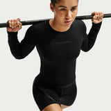 NIKE WMS NP SCULPT LS TOP GG Black