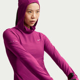 NIKE WMS TF SWIFT HOODED LS TOP Pink