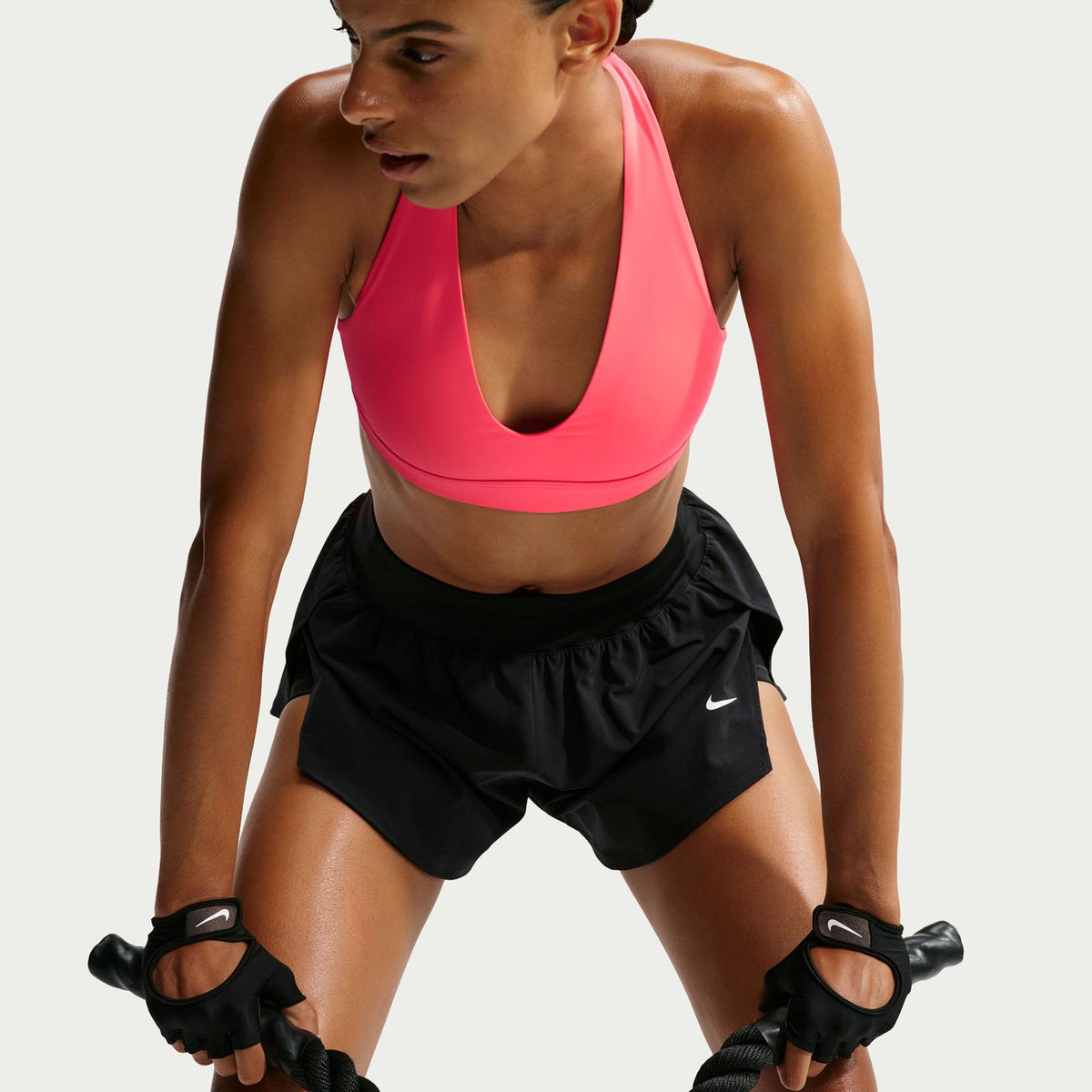 NIKE WMS DF INDY STRAPPY BRA Pink