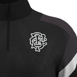 Macron BARB M26/27Trng Plyr Q zip SR Blk