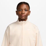 Nike Girls NSW FLC LS Cozy Top Cream