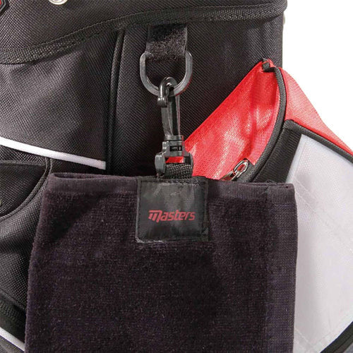 Masters Tri Fold Towel Eco Bag Black