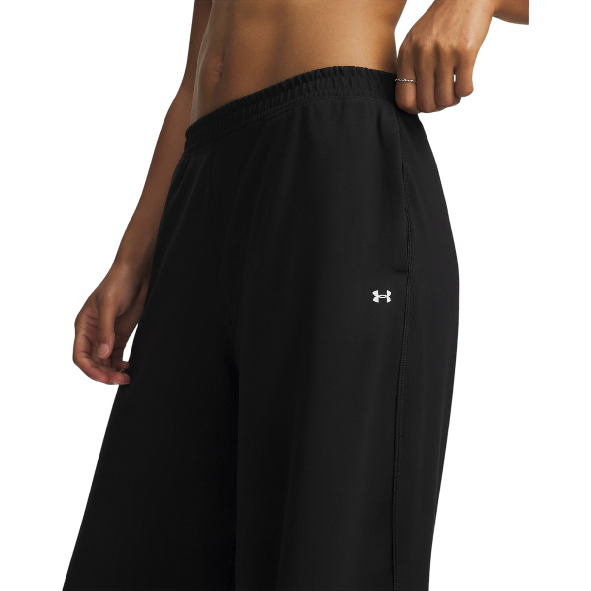 UA Wms Motion Wide Leg Pant Black
