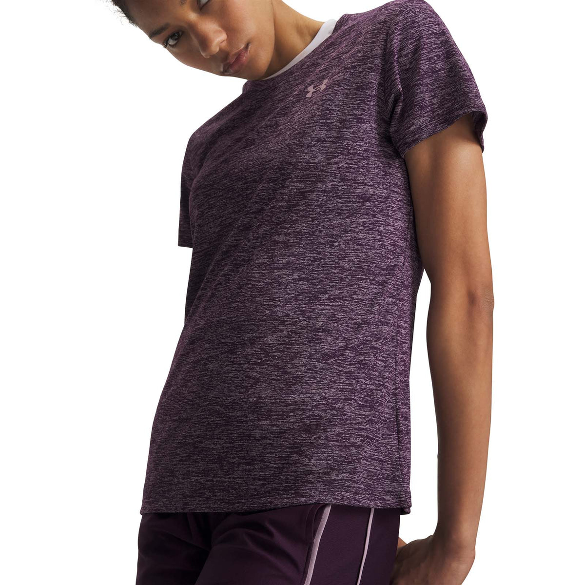 UA Wms Tech SSC- Twist Purple