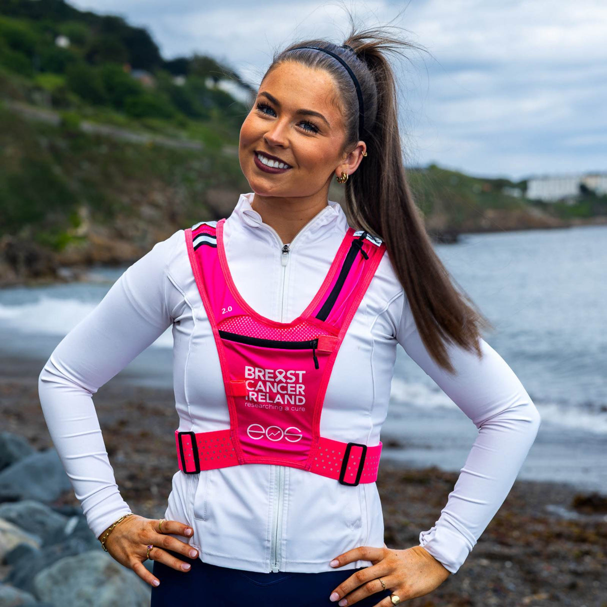 EOS Elite x BCI UltraLight Run Vest  Pnk