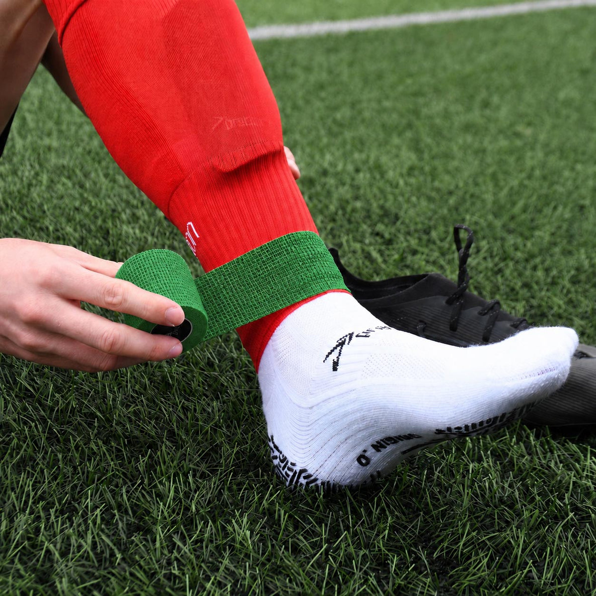 Precision Cohesive Sock Tape Green
