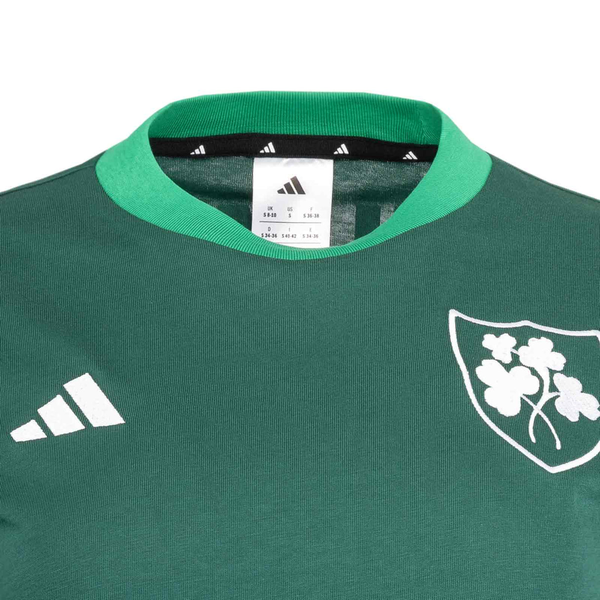 adidas Athletics Ireland Womens 3-Stripes Short-Sleeve T-Shirt