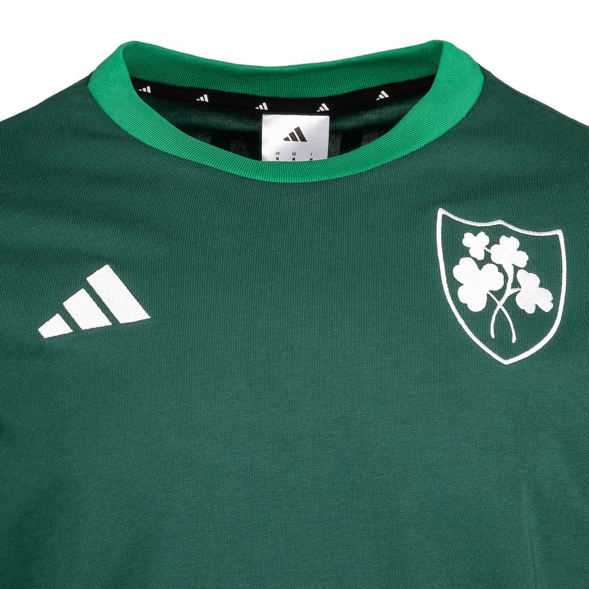 adidas Athletics Ireland Mens 3-Stripes Short-Sleeve T-Shirt