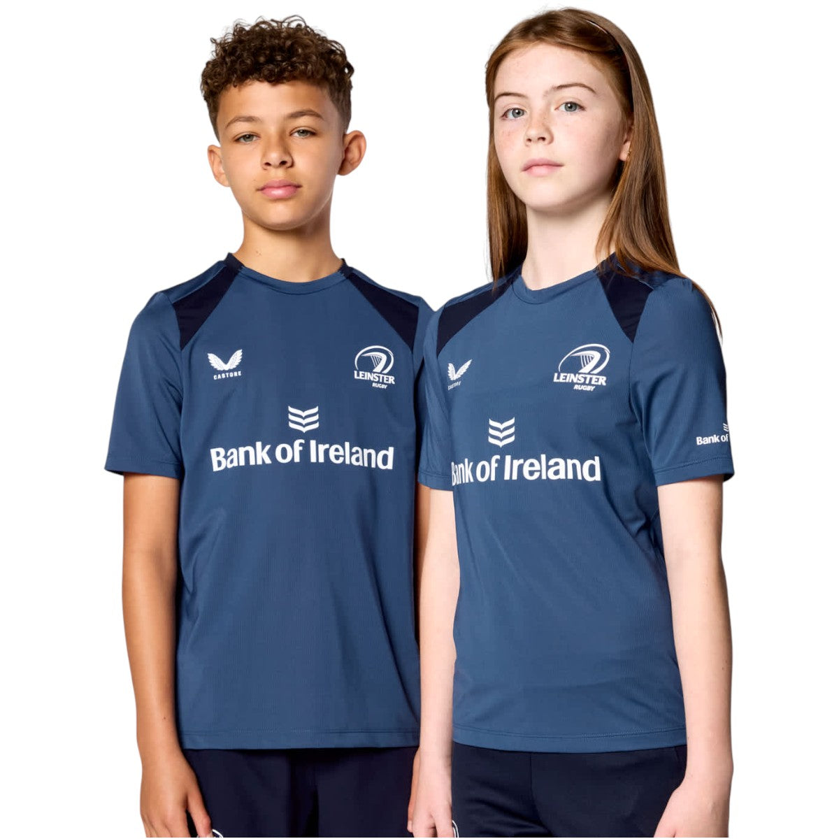 Castore Leinster 26 Kids SS Tee Navy