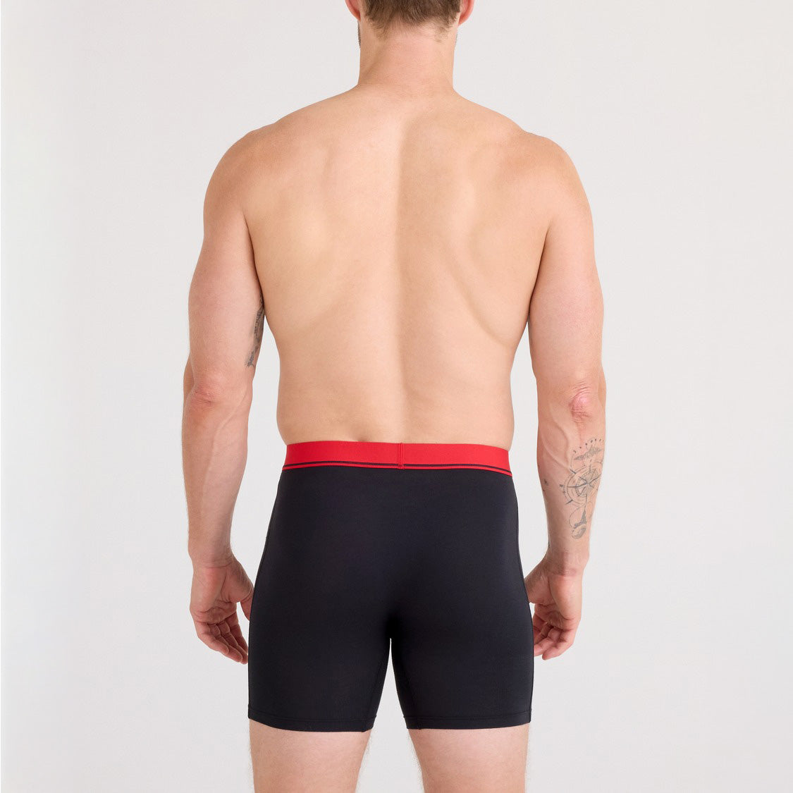 SAXX Essential Cotton Stretch Cotton Boxer Brief 6" - 3 Pack